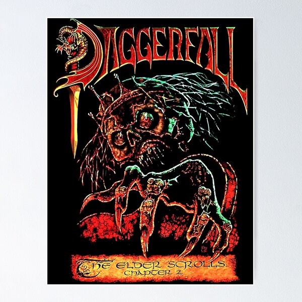 Artikel-Vorschau von Offizielles Merchandise von Daggerfall Classic T-Shirt, designt und verkauft von rquiseouglas.