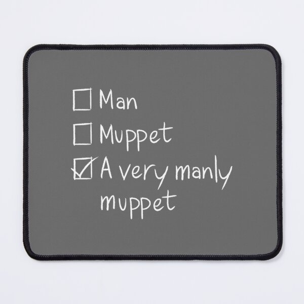 Item preview, A Very Manly Muppet Classic designed and sold by RuthgGallo.