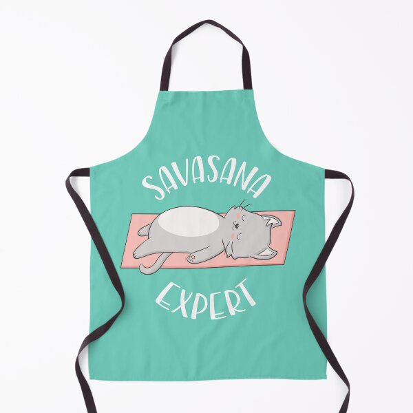 Item preview, Savasana Expert. Peach and Aqua designed and sold by FocusAndFlow.