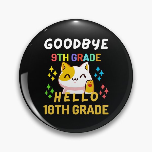 Item preview, Funny Quote For The Last Day Of School : Goodbye 9th Grade Hello 10th Grade designed and sold by AmeliaStore1.