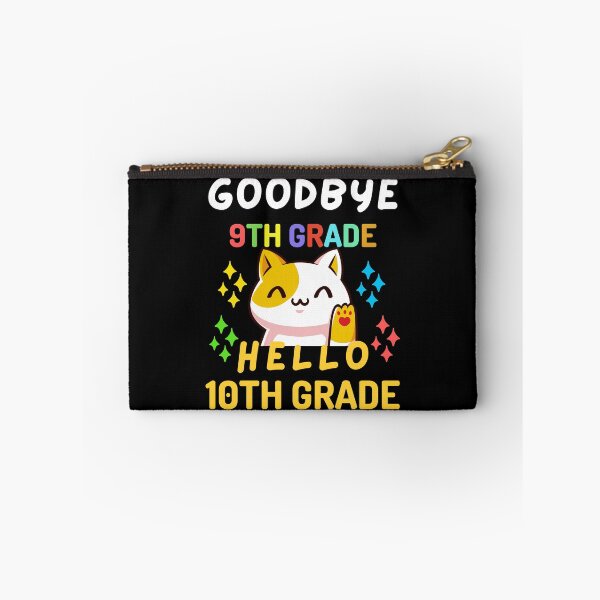 Item preview, Funny Quote For The Last Day Of School : Goodbye 9th Grade Hello 10th Grade designed and sold by AmeliaStore1.