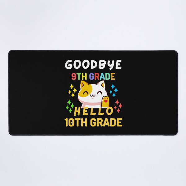 Item preview, Funny Quote For The Last Day Of School : Goodbye 9th Grade Hello 10th Grade designed and sold by AmeliaStore1.