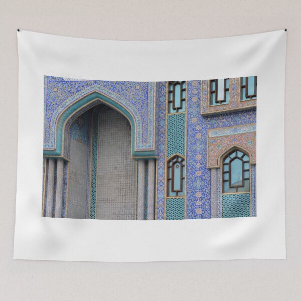 Item preview, Colorful mosaic facade from mosque. designed and sold by oanaunciuleanu.