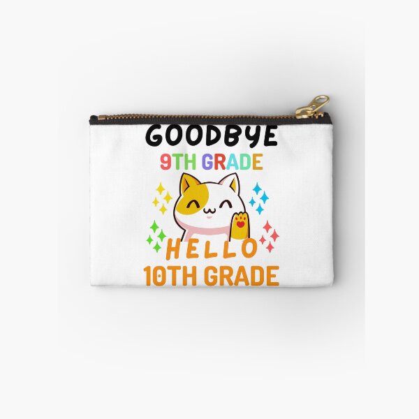 Item preview, Funny Quote For The Last Day Of School : Goodbye 9th Grade Hello 10th Grade designed and sold by AmeliaStore1.