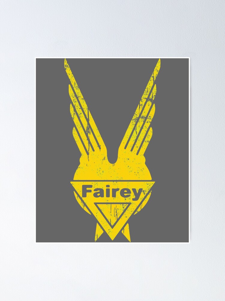 "Fairey Aviation Company WW2 LOGO" Poster for Sale by DanutagBianchi
