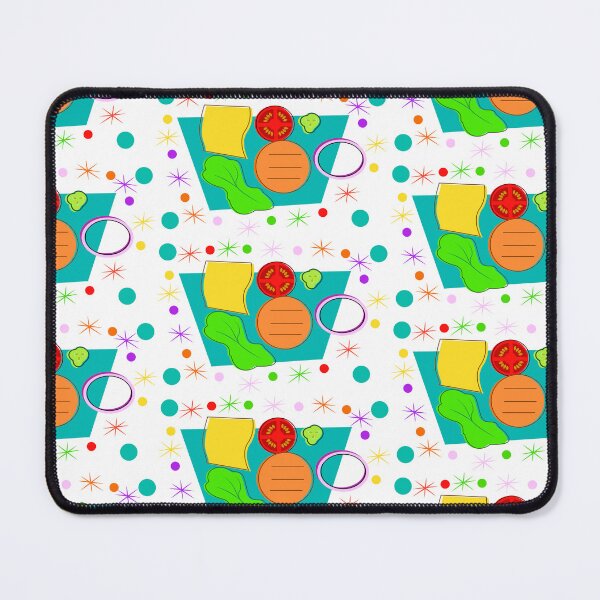 Item preview, Cheeseburger Toppings Pattern designed and sold by FAD-Artwork.