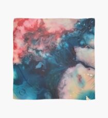 Acrylic poured marble Scarf