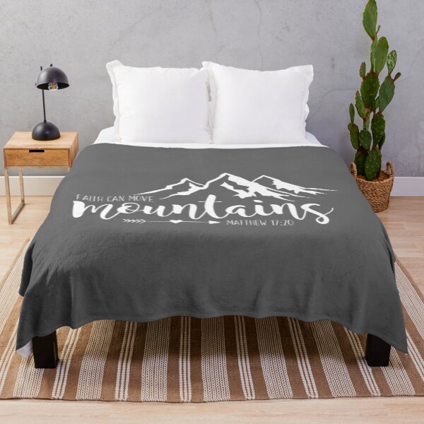 Item preview, Faith can move mountains - Matthew 1720 designed and sold by DanutagBianchi.