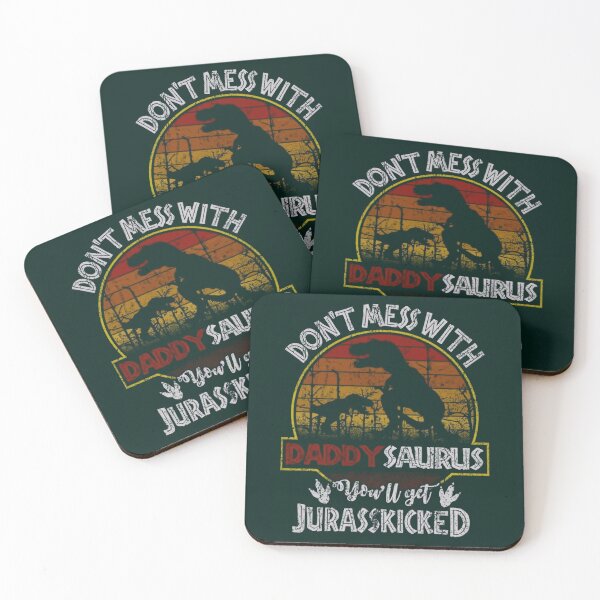 Item preview, Daddysaurus You will Get Jurasskicked  designed and sold by FashionStarone.