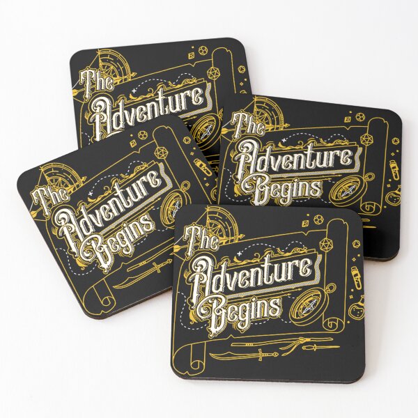 Item preview, Critical Role Merch The Adventure Begins Shirt   designed and sold by shortjbsannvj.
