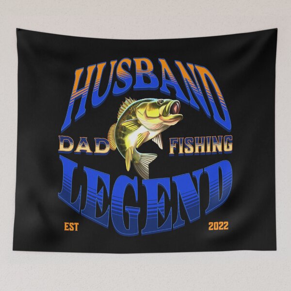 Item preview,  HUSBAND DAD FISHING LEGEND   designed and sold by Affyboss6.
