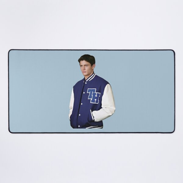 One Tree Hill James Lafferty as Nathan in varsity jacket with