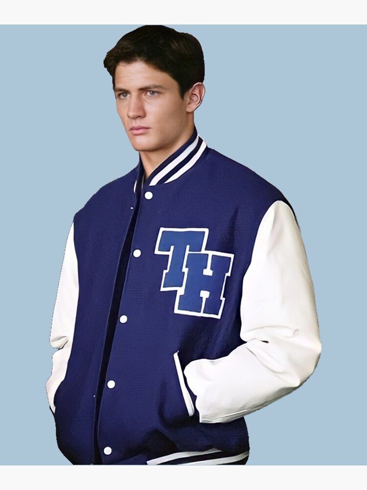 Nathan Scott One Tree Hill Basketball Jersey (White)  Poster for Sale by  LettersLucy