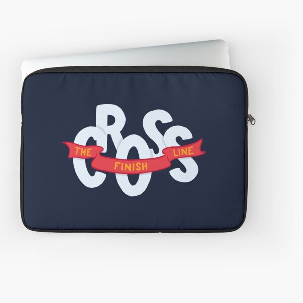 Cross the finish line Laptop Sleeve