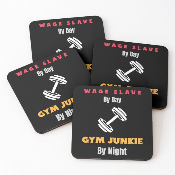 Aperçu de l'œuvre Wage Slave By Day Gym Junkie By Night Classic T-Shirt créée et vendue par dianemiriami6.