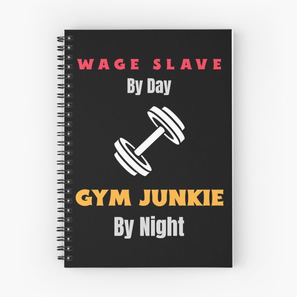 Aperçu de l'œuvre Wage Slave By Day Gym Junkie By Night Classic T-Shirt créée et vendue par dianemiriami6.