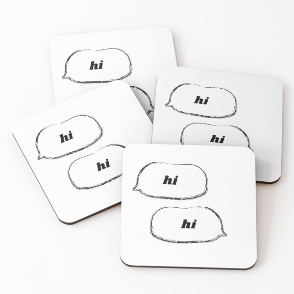 Item preview, hi textbubbles designed and sold by ouiouiitslucyb1.