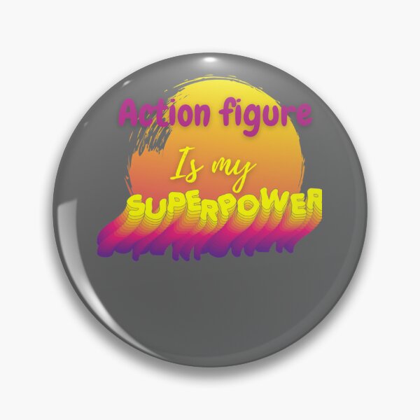 Artikelvorschau, Action figure is my superpower Active entworfen und verkauft von Suegelleng5078.