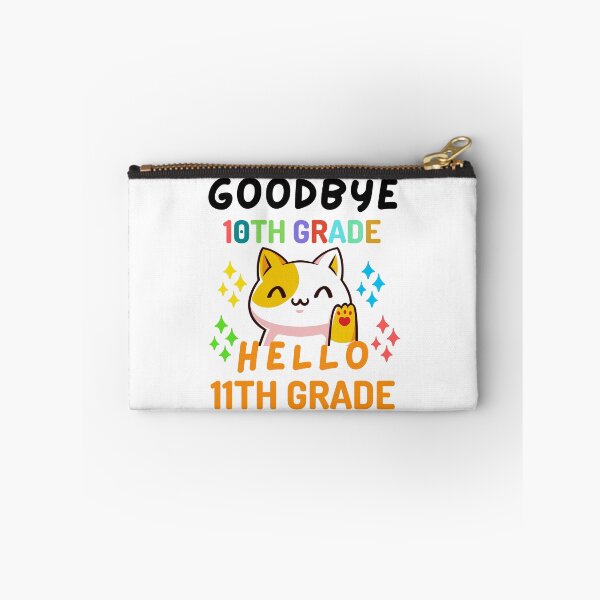 Item preview, Funny Quote For The Last Day Of School : Goodbye 10th Grade Hello 11th Grade designed and sold by AmeliaStore1.
