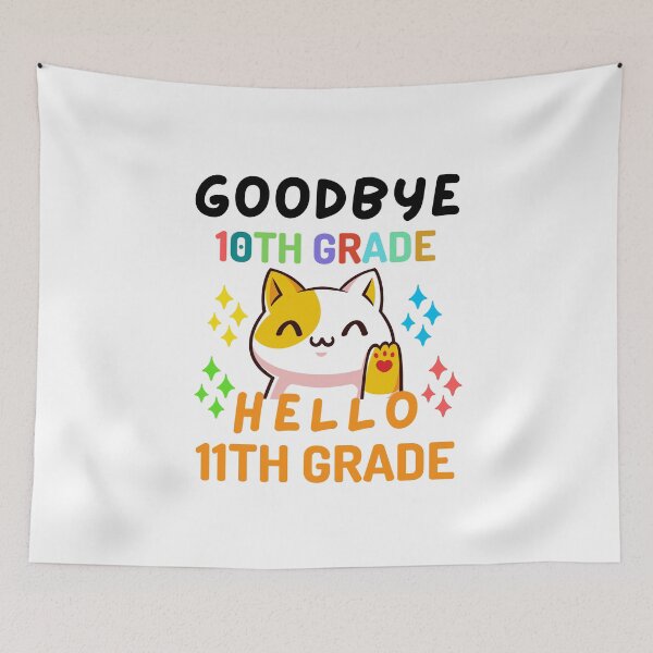 Item preview, Funny Quote For The Last Day Of School : Goodbye 10th Grade Hello 11th Grade designed and sold by AmeliaStore1.