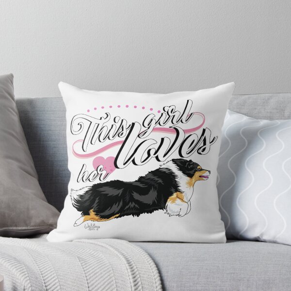Item preview, This girl loves her Sheltie 3 designed and sold by waldogs.
