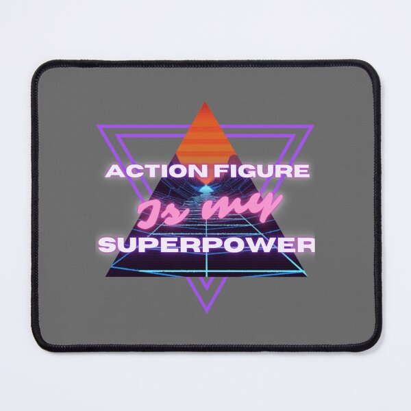 Item preview, Action figure is my superpower Classic Art designed and sold by Suegelleng5078.
