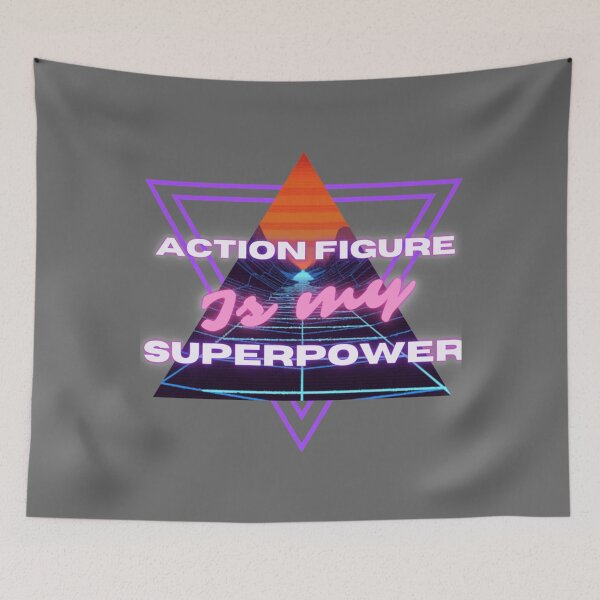 Item preview, Action figure is my superpower Classic Art designed and sold by Suegelleng5078.
