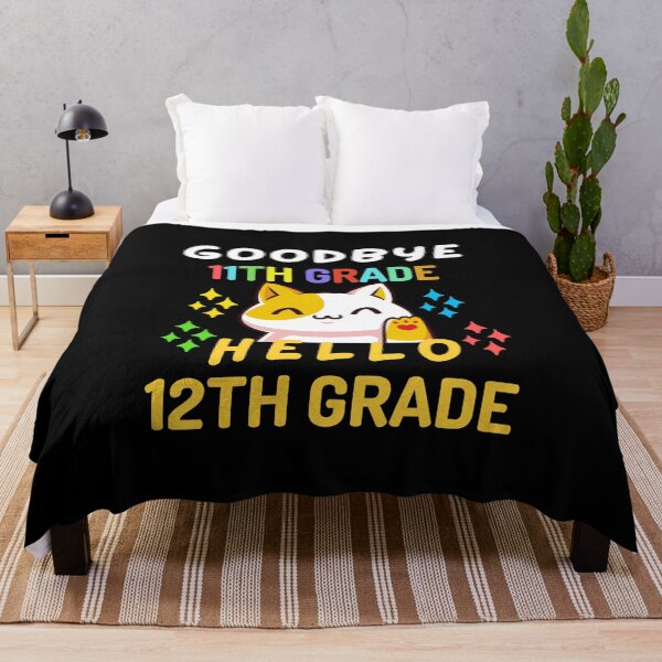 Item preview, Funny Quote For The Last Day Of School : Goodbye 11th Grade Hello 12th Grade designed and sold by AmeliaStore1.
