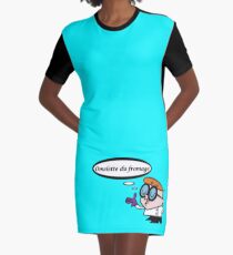 French Dexter Graphic T-Shirt Dress