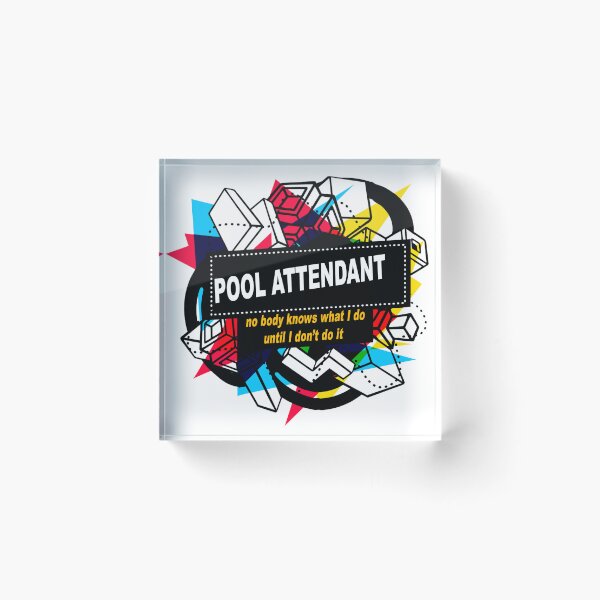 Item preview, Pool Attendant designed and sold by Ruebenshi.