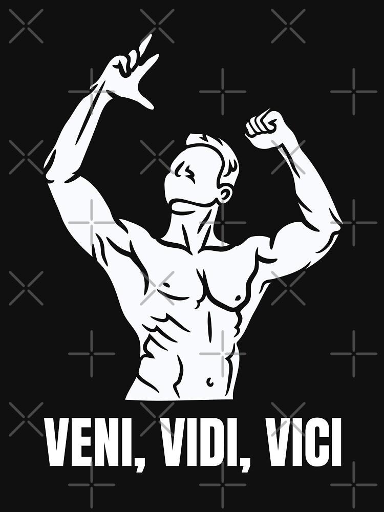 Veni vidi vici with fist' Men's T-Shirt