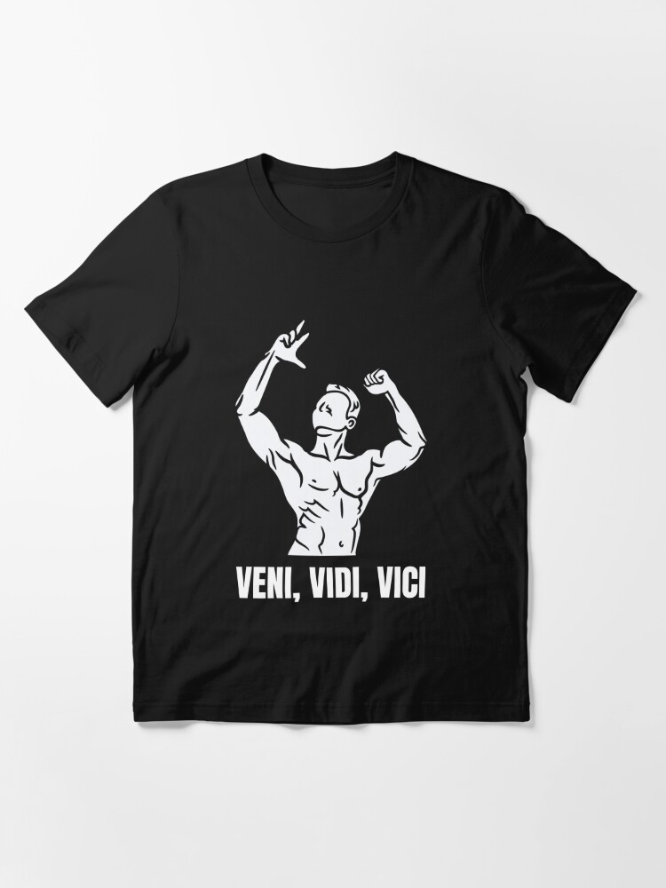 Veni, Vidi, Vici, I came, I saw, I conquered, zyzz mirin Poster for Sale  by Nepaz-Designs