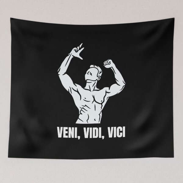 Artikelvorschau, Veni, Vidi, Vici | I came, I saw, I conquered | zyzz mirin entworfen und verkauft von Nepaz-Designs.
