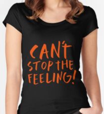 Justin Timberlake - Can't stop the feeling Women's Fitted Scoop T-Shirt