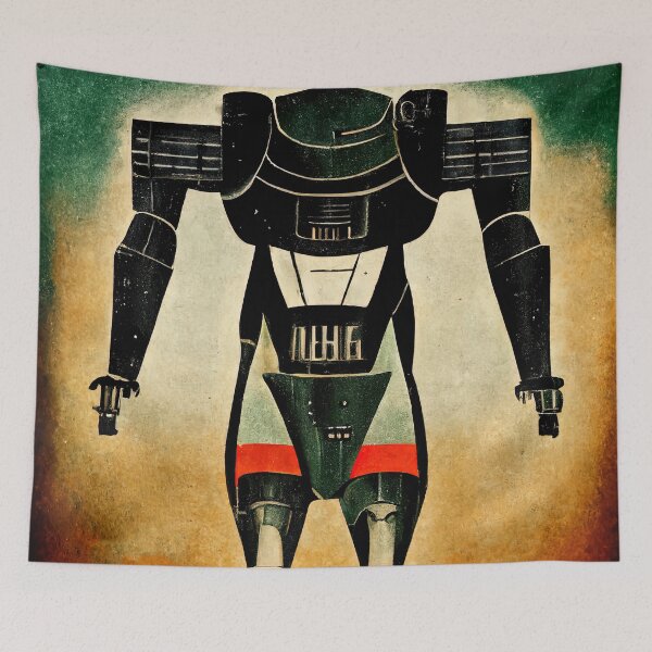 Item preview, Retro-Futurist Robot designed and sold by AM FineArtPrints.