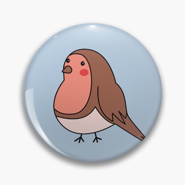 Item preview, Cute chubby robin designed and sold by ZJOCreative.