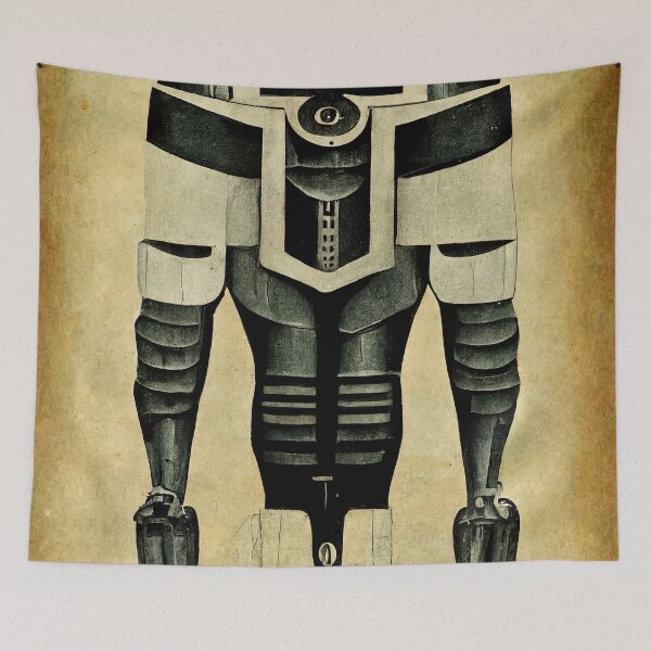 Item preview, Retro-Futurist Robot designed and sold by AM FineArtPrints.