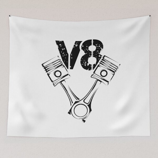 Item preview, V8 engine with pistons designed and sold by AndreMi.