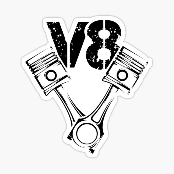 Item preview, V8 engine with pistons designed and sold by AndreMi.