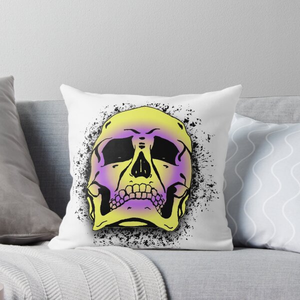 Item preview, Intersex Flag with White Grunge Skull Skeleton Bones - Distressed Punk Rock Goth Halloween designed and sold by srhosterman.