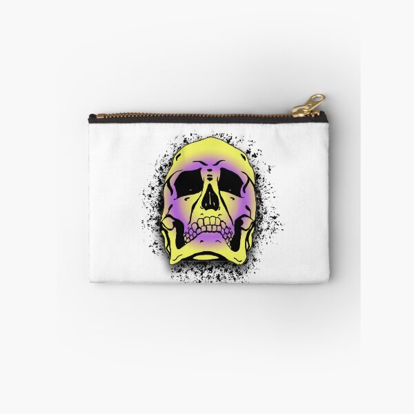 Item preview, Intersex Flag with White Grunge Skull Skeleton Bones - Distressed Punk Rock Goth Halloween designed and sold by srhosterman.