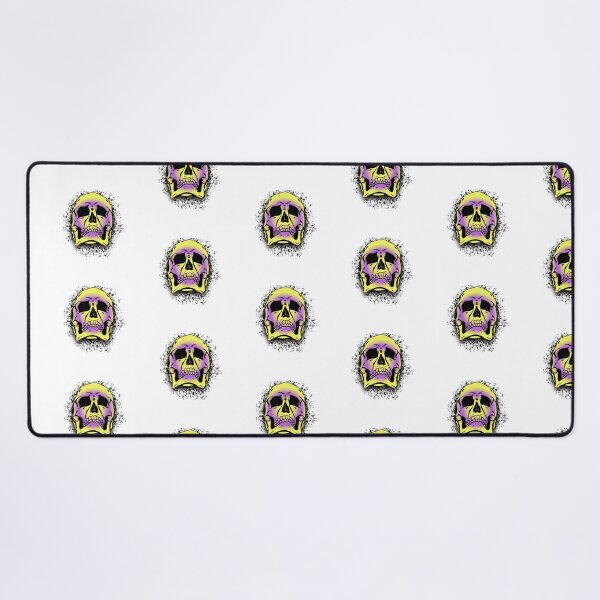 Item preview, Intersex Flag with White Grunge Skull Skeleton Bones - Distressed Punk Rock Goth Halloween designed and sold by srhosterman.