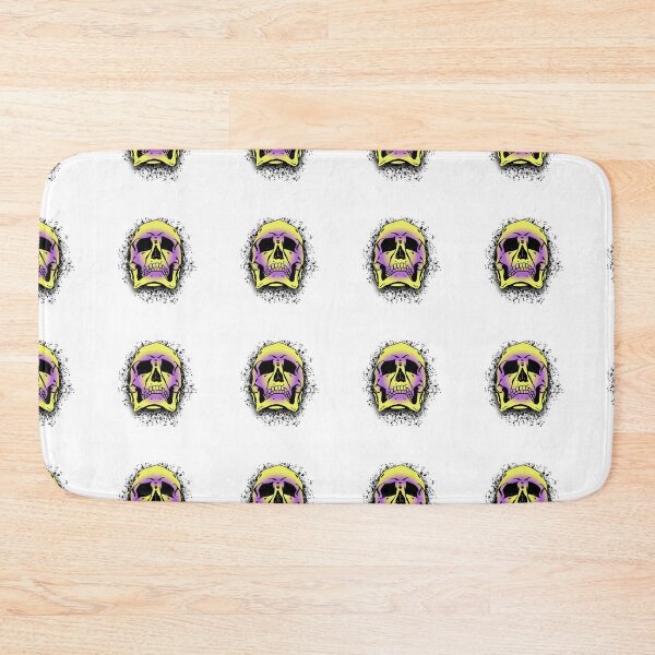 Item preview, Intersex Flag with White Grunge Skull Skeleton Bones - Distressed Punk Rock Goth Halloween designed and sold by srhosterman.