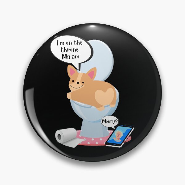 Item preview, Monty the Corgi designed and sold by GasconyPassion.