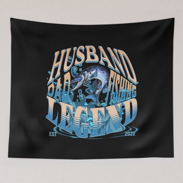 Item preview,  HUSBAND DAD FISHING LEGEND   designed and sold by Affyboss6.