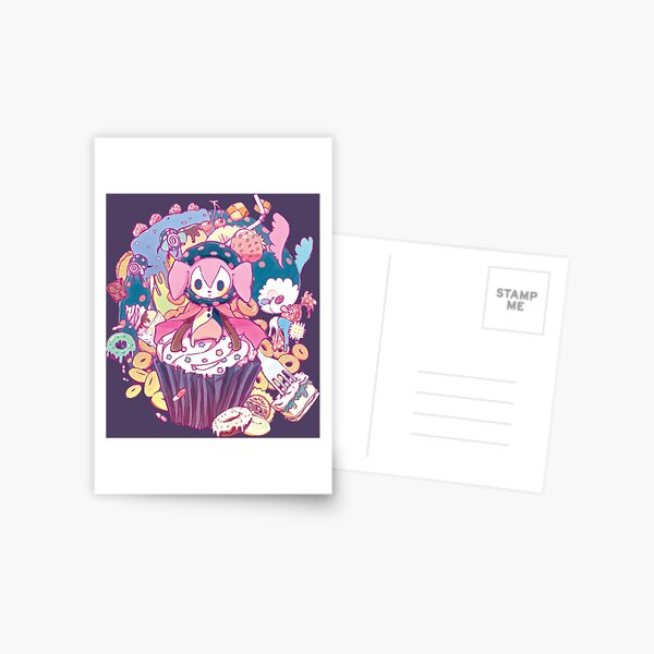 Puella Magi Magica Madoka - Charlotte and Friends Postcard