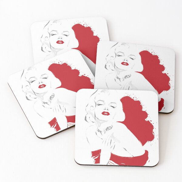 Item preview, Red Marilyn designed and sold by AleMogolloArt.