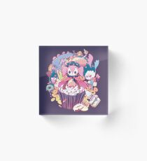 Puella Magi Madoka Magica - Charlotte und Freunde Acrylblock