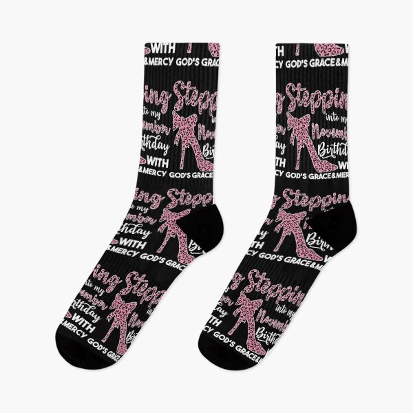 Item preview, November Birthday Quotes: Stepping Into My November Birthday With Gods Grace designed and sold by AMINE  ★★★★★.