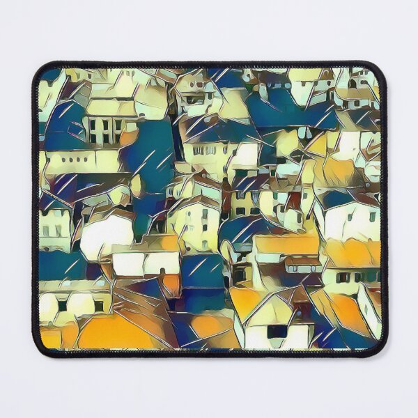 Item preview, Rooftop painting Florence designed and sold by alien-punk.